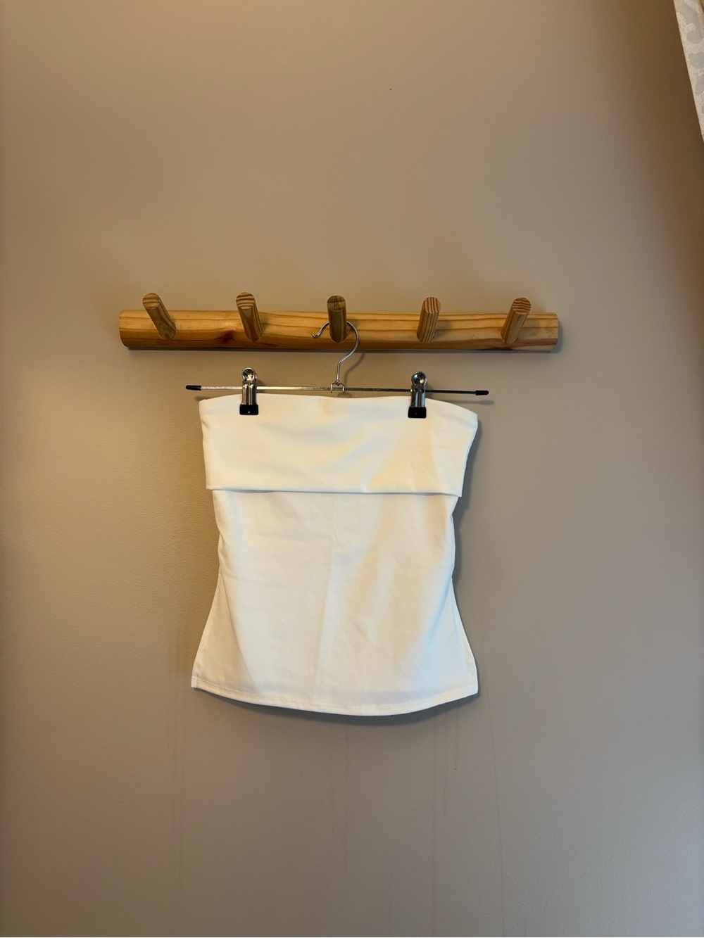 Women’s White Tube Top